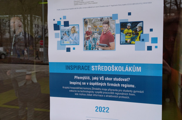 Studenti gymnázií navštívili regionální firmy