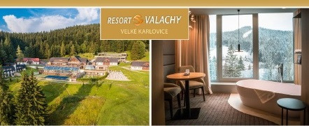 Relaxujte a nechejte se hýčkat v srdci Beskyd. Resort Valachy Velké Karlovice nabízí krásné zážitky 365 dní v roce