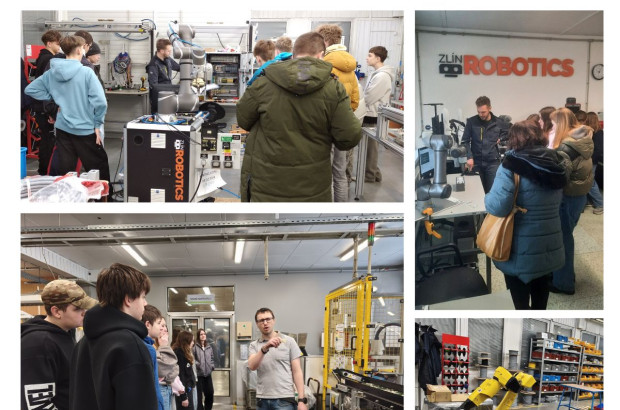 Exkurze trochu jinak v TNS SERVIS s.r.o. a ZLÍN ROBOTICS®