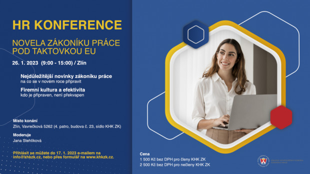 HR KONFERENCE - Novela zákoníku práce pod taktovkou EU